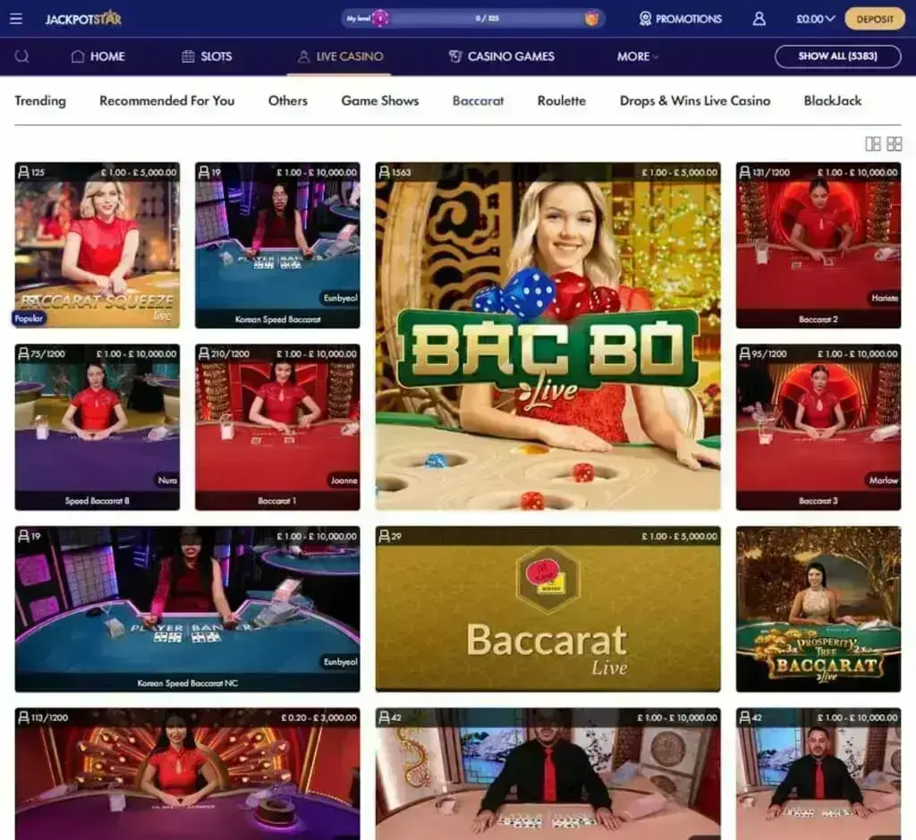 JackpotStar Screenshot 1